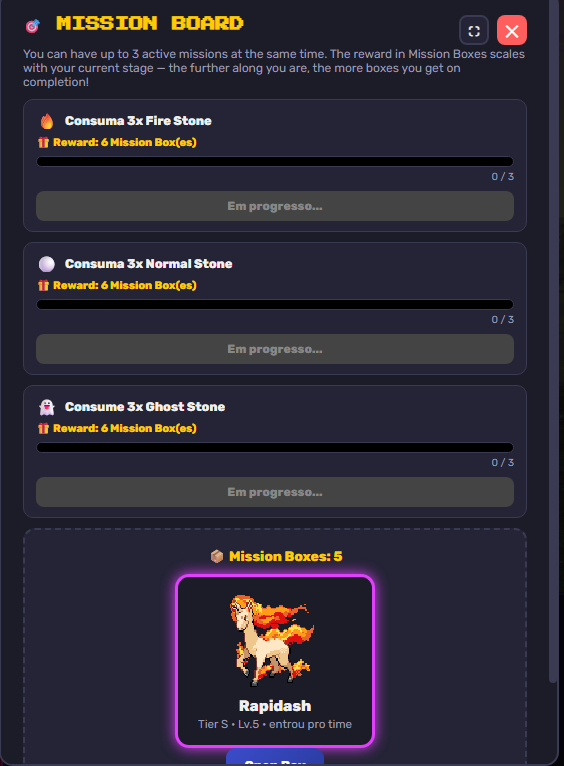 Screenshot 3 for Pokémon Idle Expedition Infinite