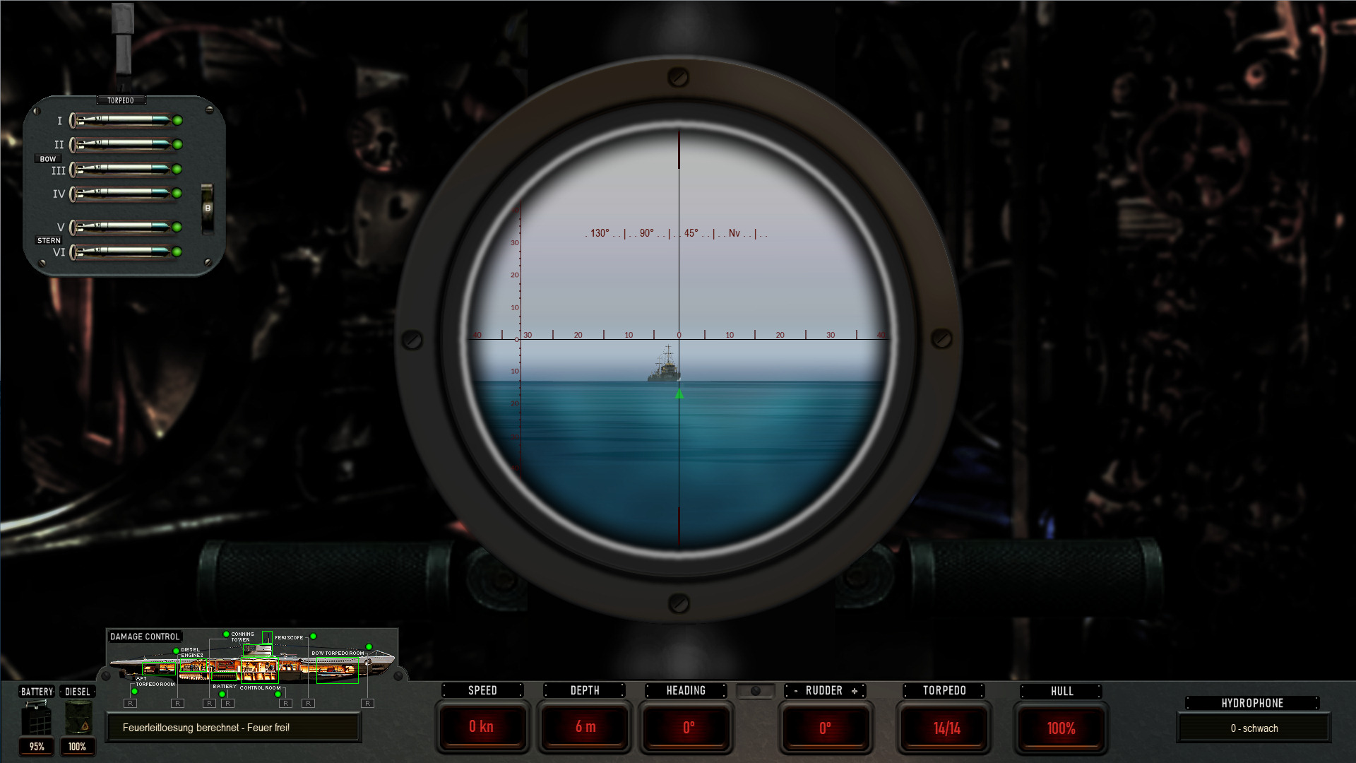 Screenshot 2 for Silent Fathom Submarine Action Simulator