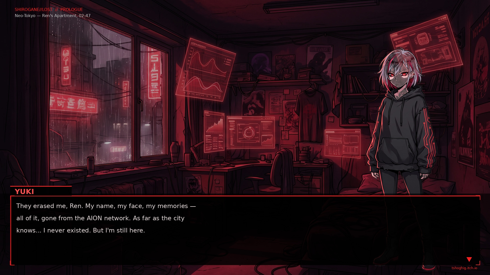 Screenshot 2 for Shirogane//Lost