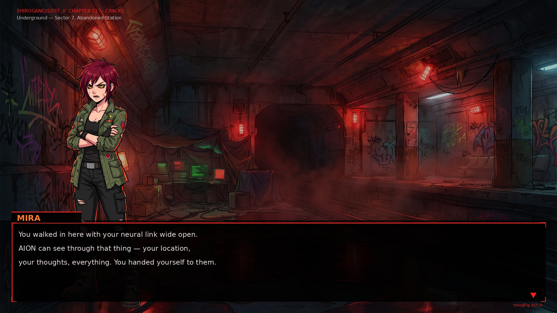 Screenshot 3 for Shirogane//Lost