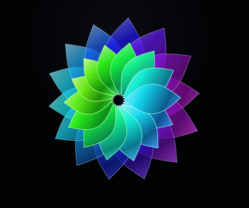 Particle Distribution Visualization Audio Motion Lab by ShamonSoft