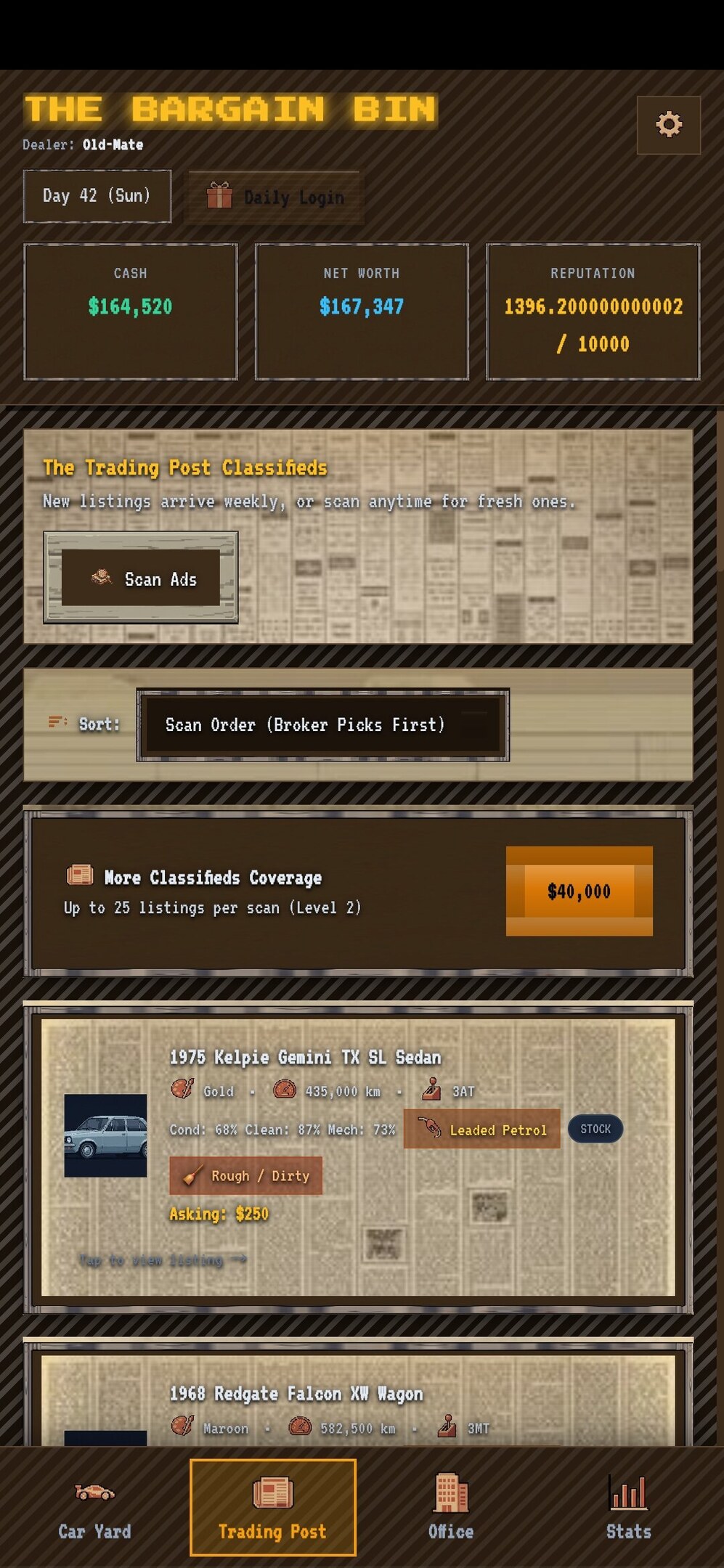 Screenshot 3 for Aussie Car Dealer 1998