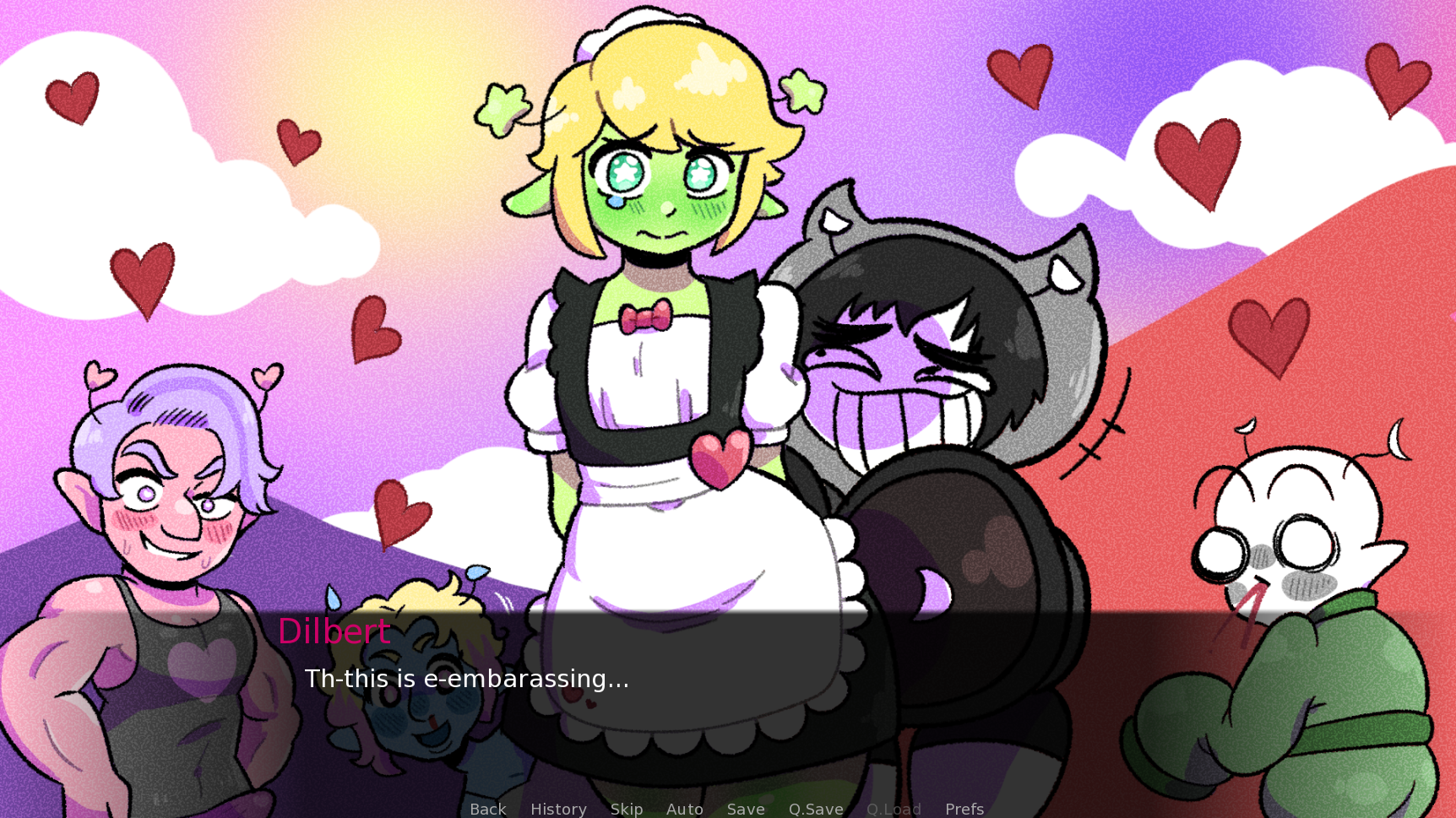 Screenshot 6 for Pink Invasion: What?! These stupid aliens want ANOTHER date with me?!