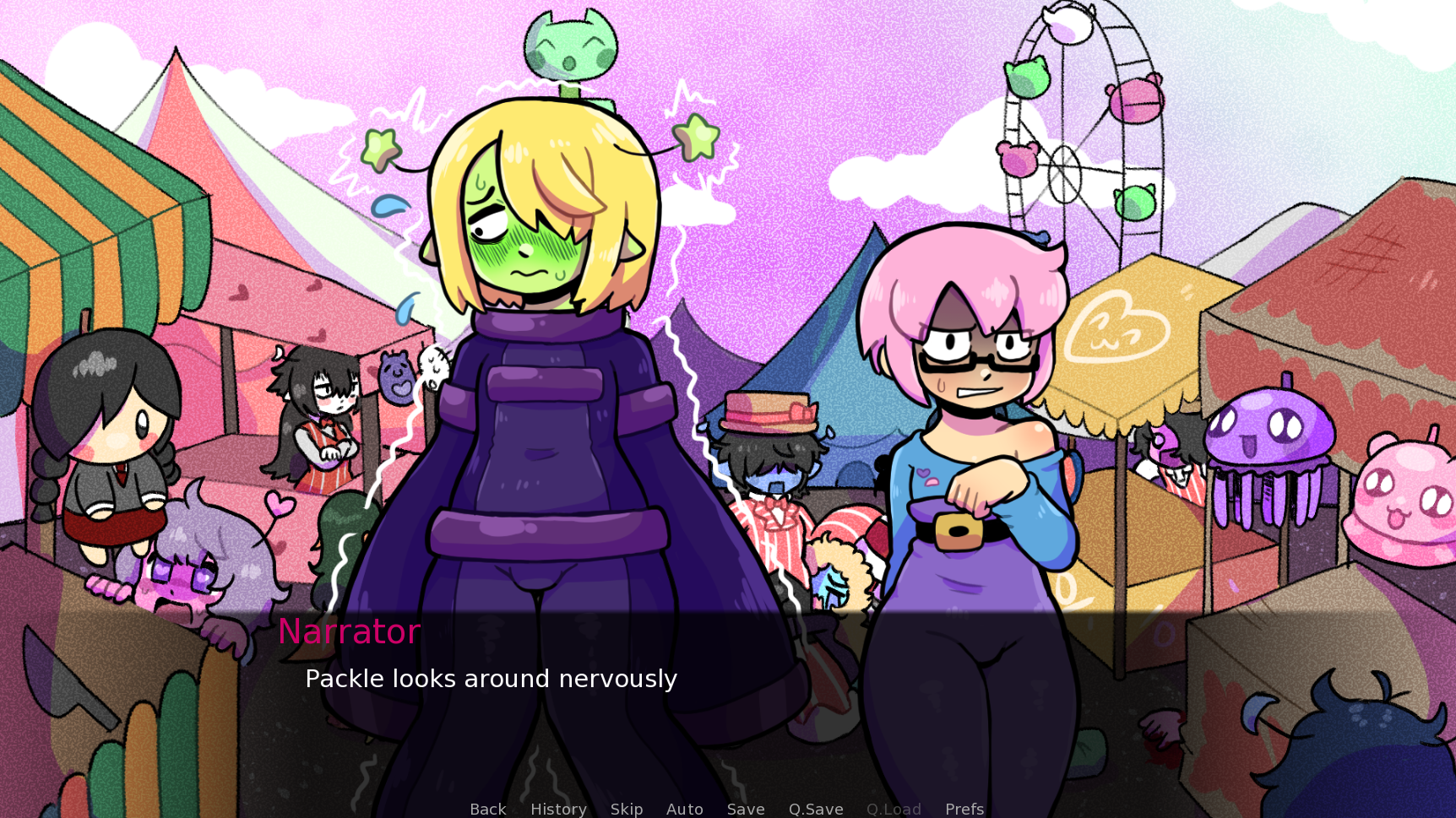 Screenshot 8 for Pink Invasion: What?! These stupid aliens want ANOTHER date with me?!