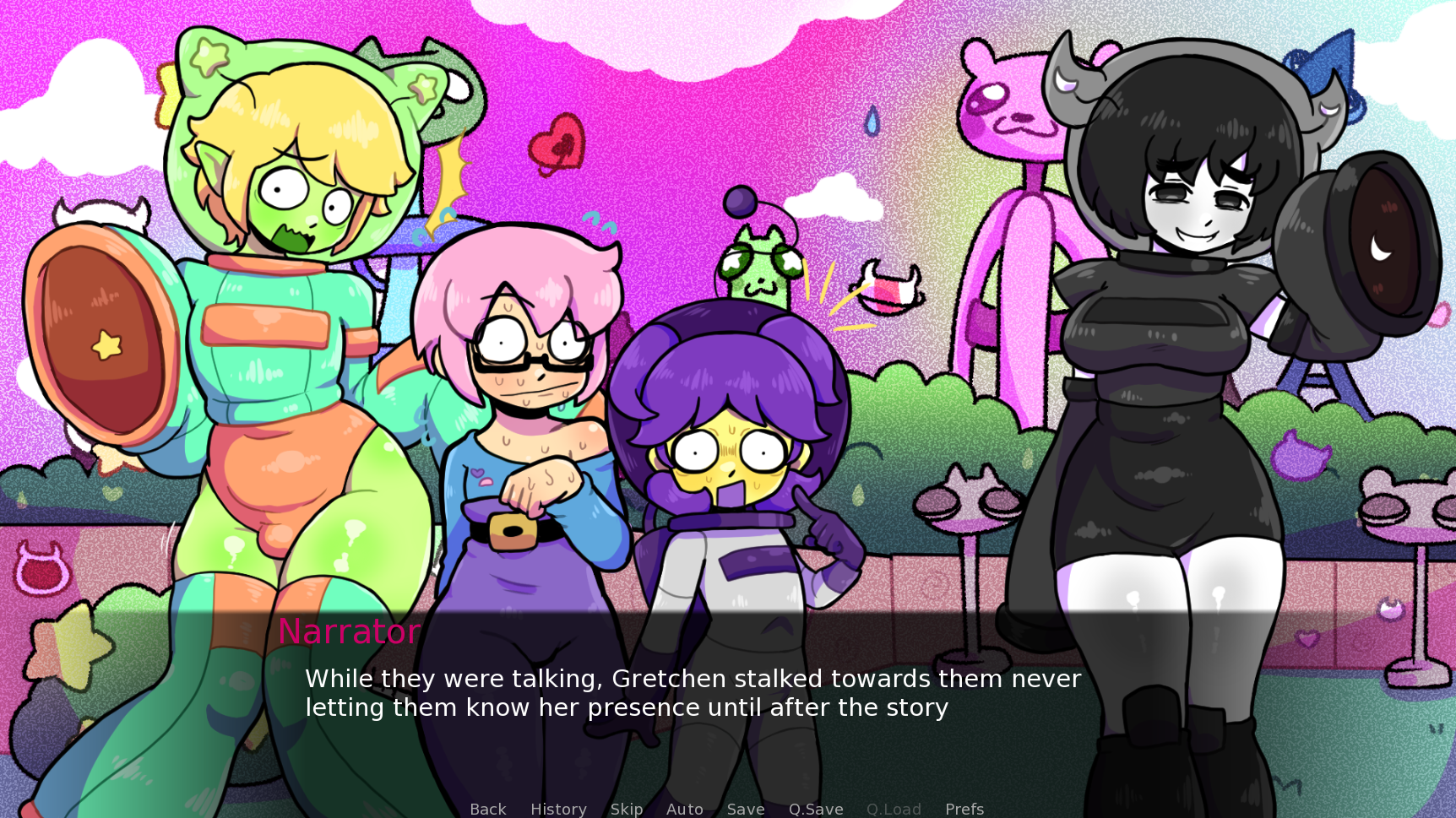 Screenshot 10 for Pink Invasion: What?! These stupid aliens want ANOTHER date with me?!