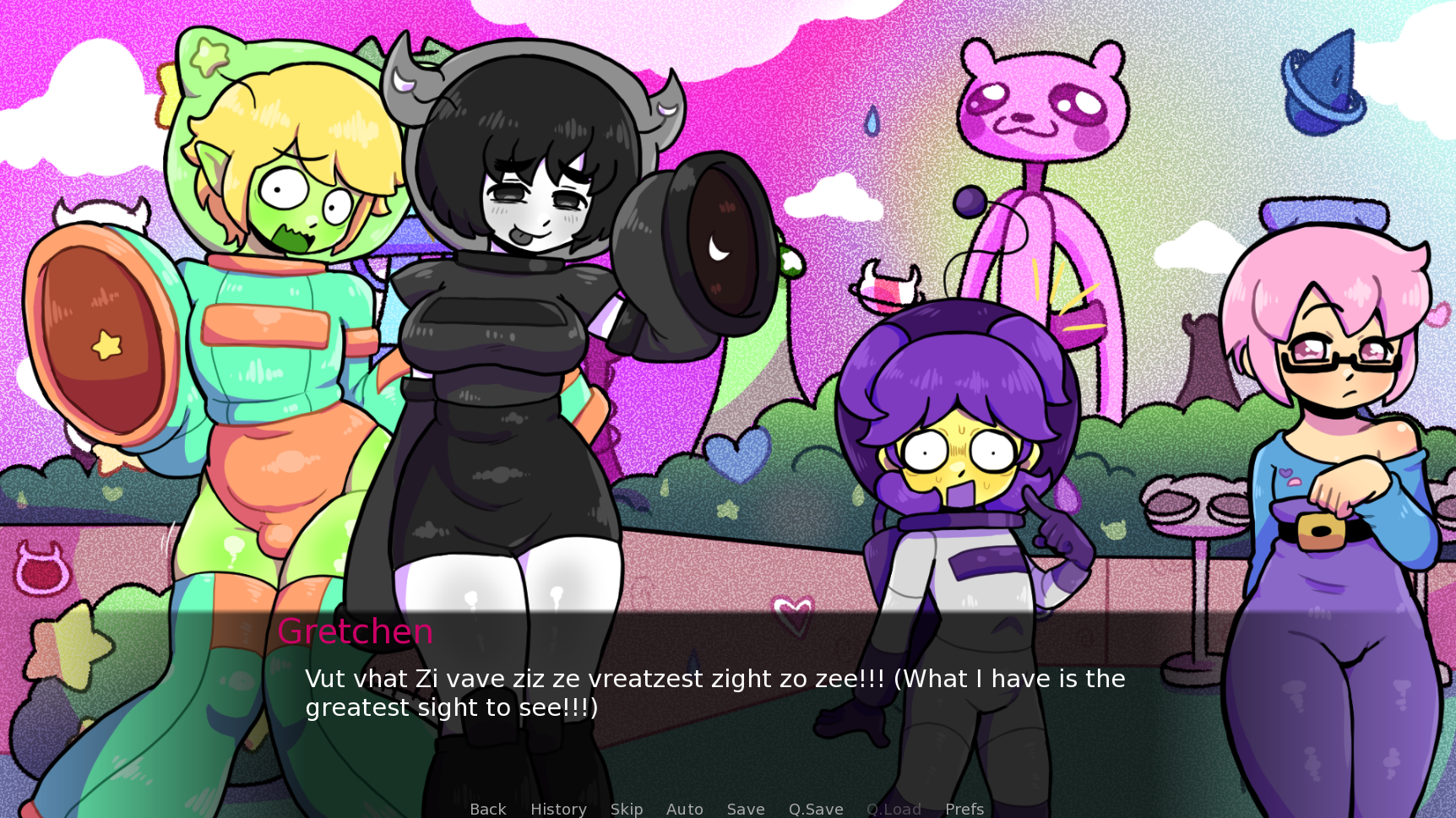 Screenshot 12 for Pink Invasion: What?! These stupid aliens want ANOTHER date with me?!