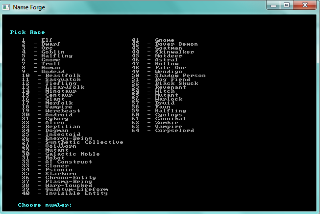 Screenshot 5 for Name Forge
