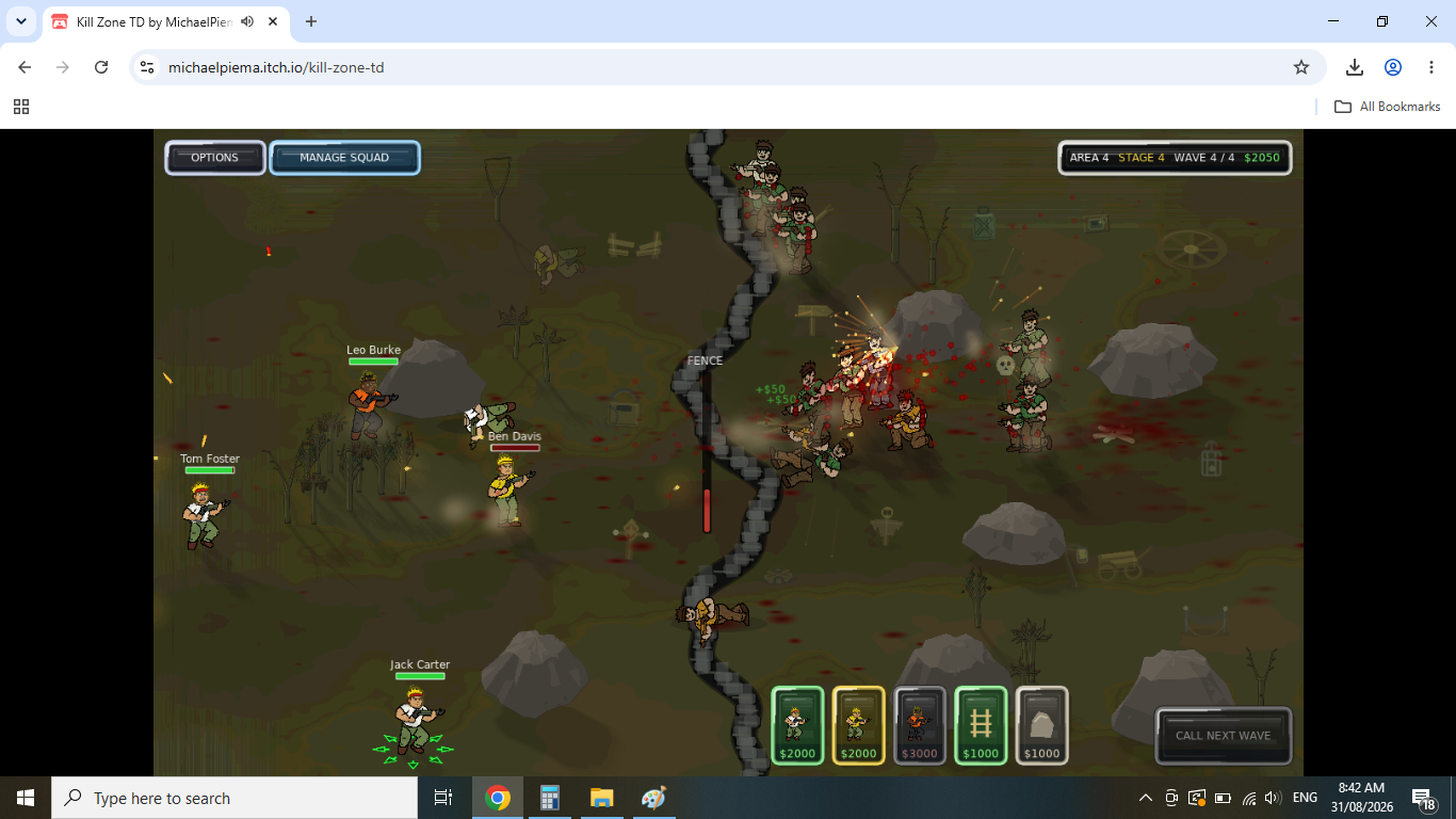 Screenshot 2 for Tower Defense Squad Tactics