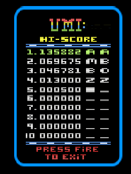 Screenshot 4 for Umi vs. The Bullion Bandits From Outer Space! (Atari 2600 NTSC/PAL)