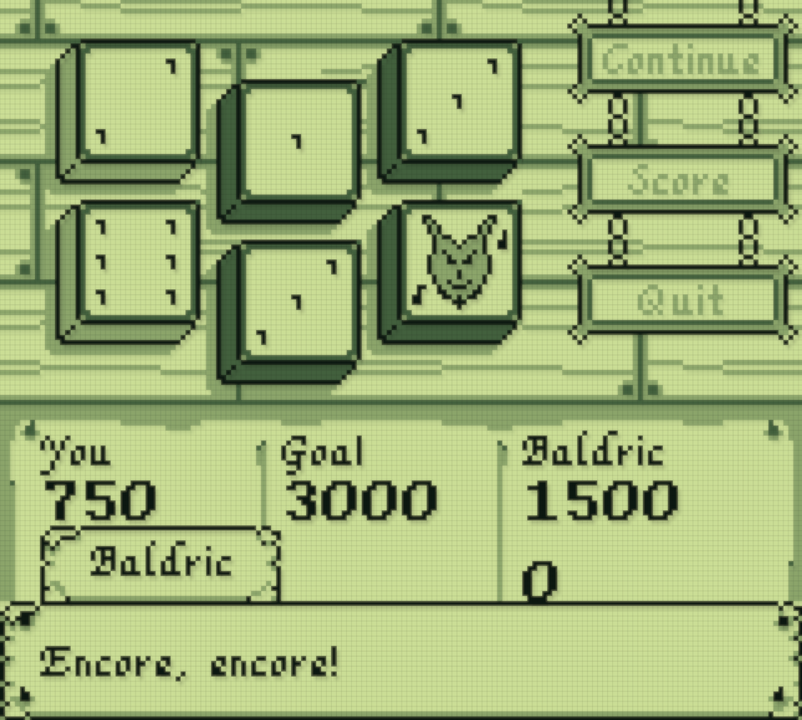Screenshot 3 for Tavern Farkle GB