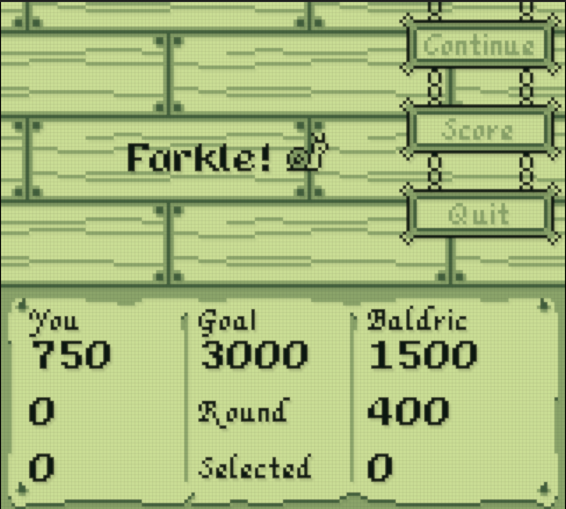 Screenshot 4 for Tavern Farkle GB