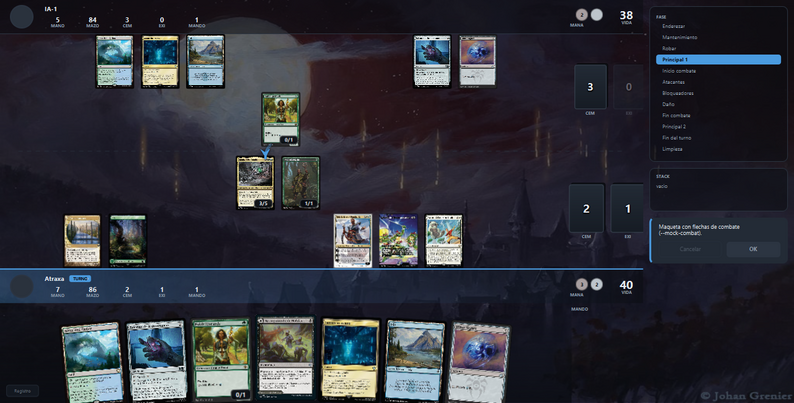Neo Forge: MTG Commander vs AI screenshot