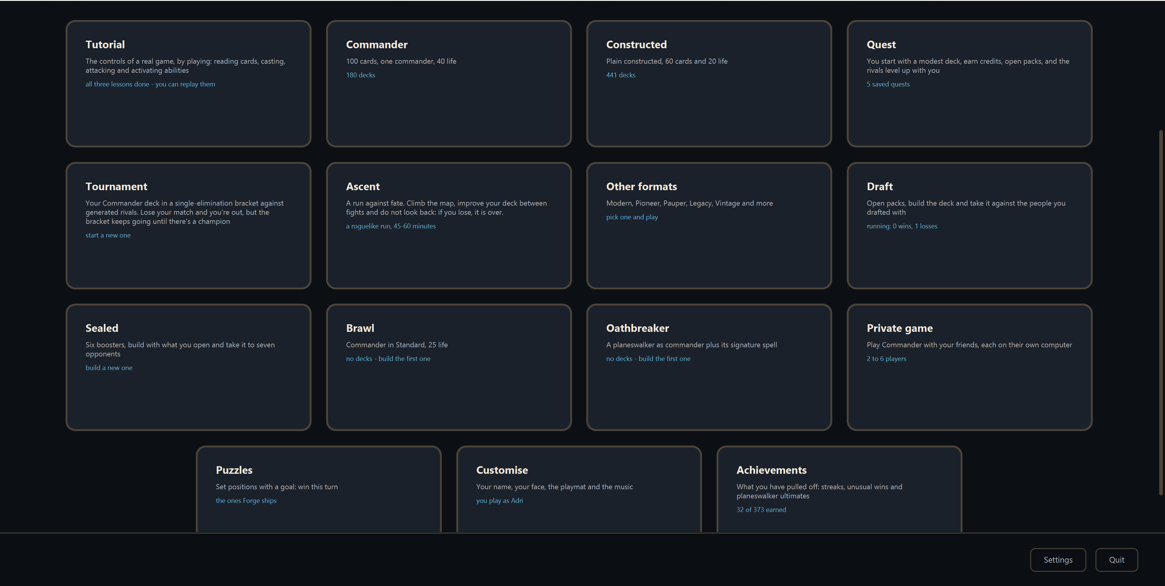 Screenshot 6 for Neo Forge: MTG Commander vs AI