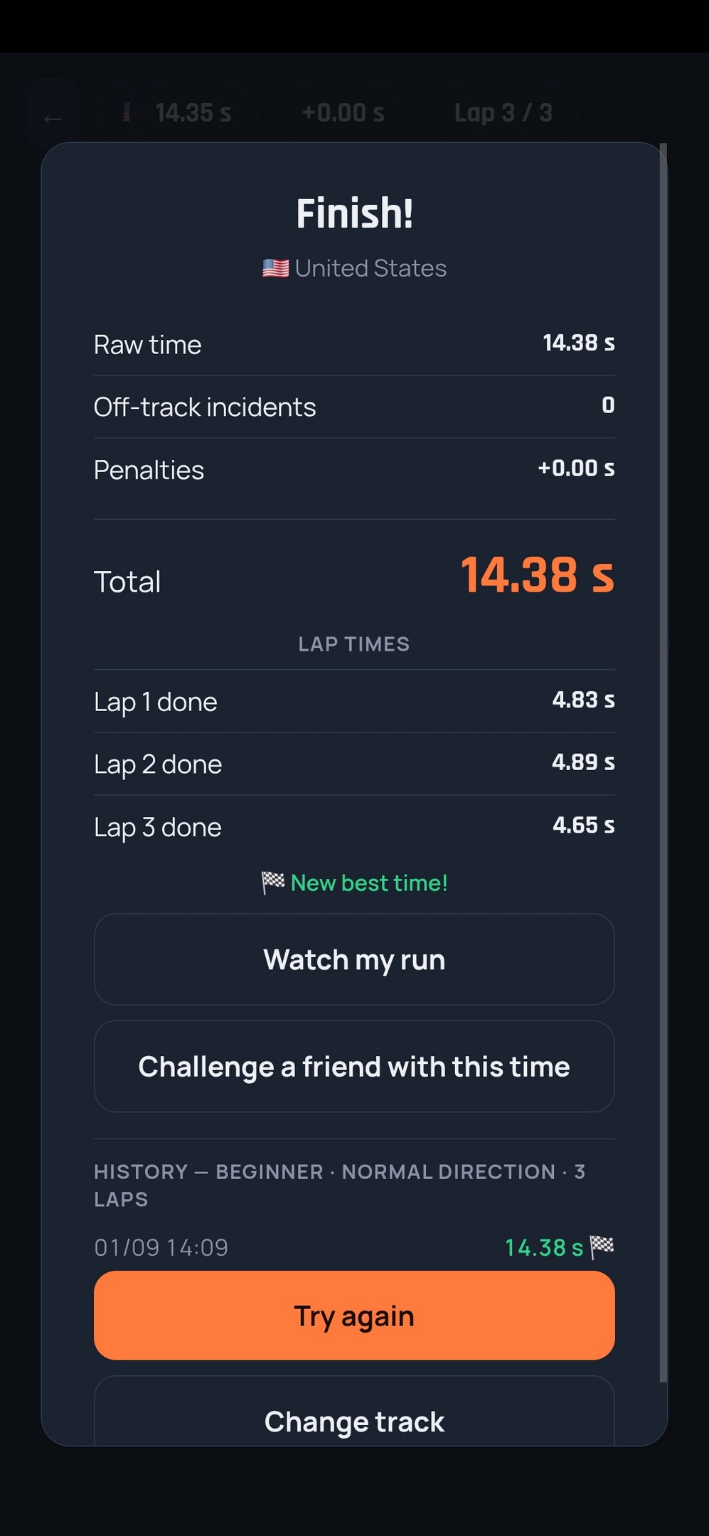 Screenshot 6 for F1 Finger Race