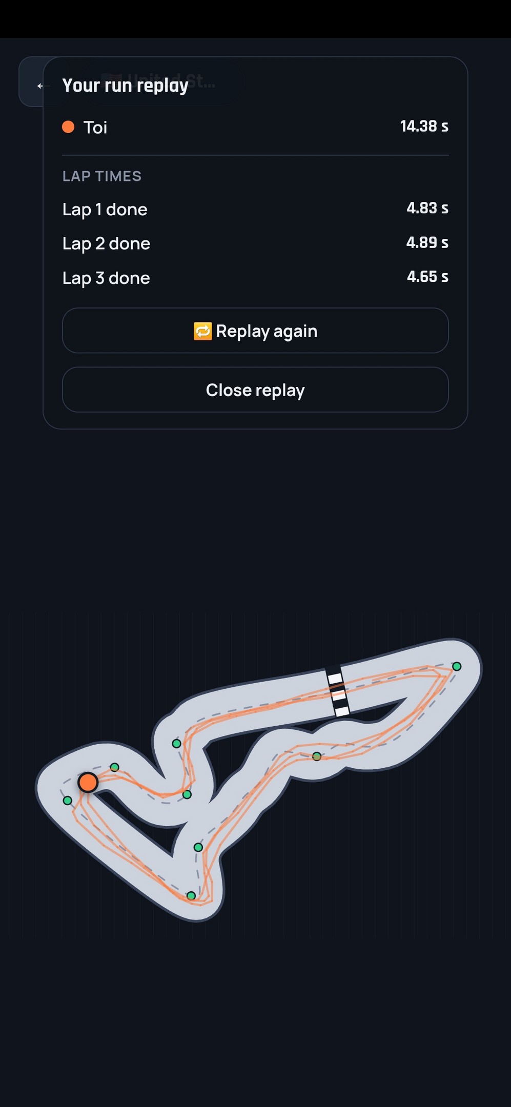 Screenshot 5 for F1 Finger Race