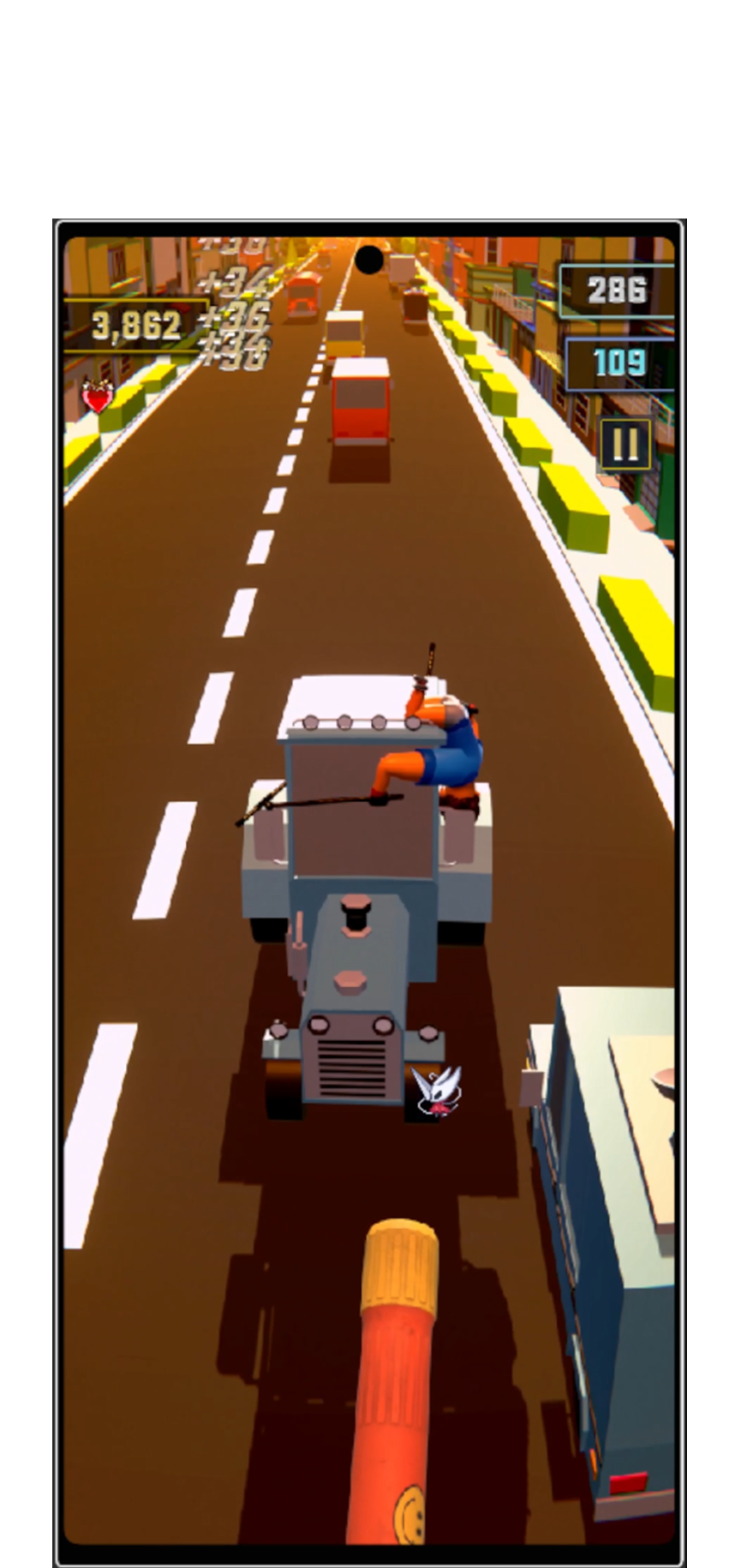 Screenshot 2 for The rooftop driver!