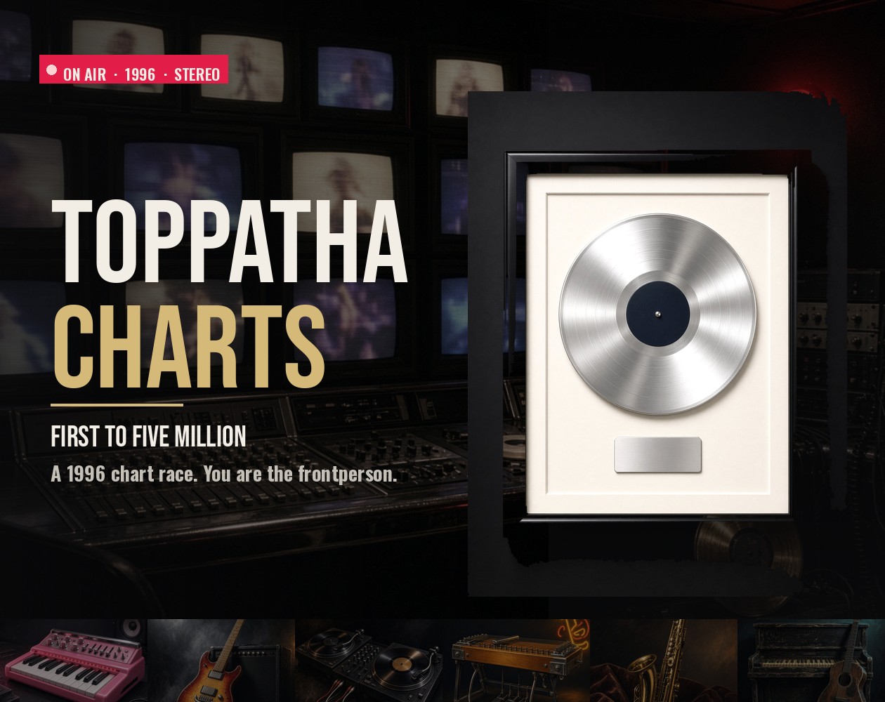 Toppatha Charts - Become a Platinum Recording Artist! Toppatha Charts - Become a Platinum Recording Artist!