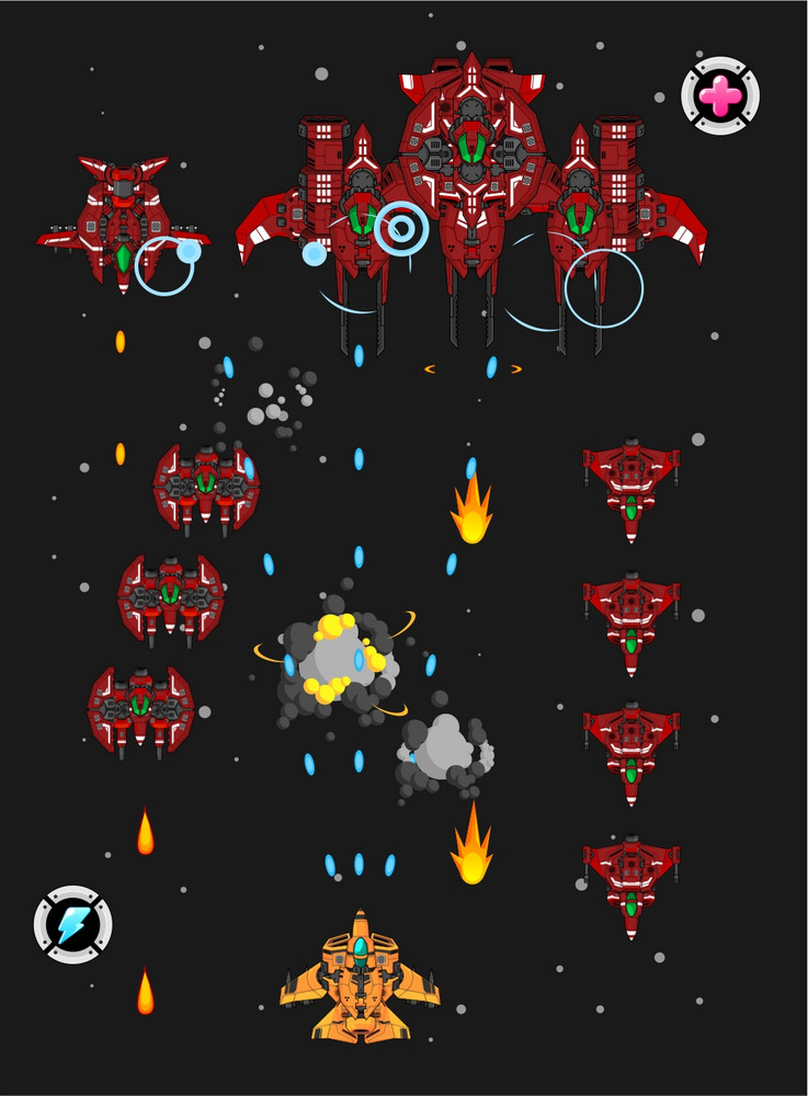 Top Down Space Shooter 2 by pzUH