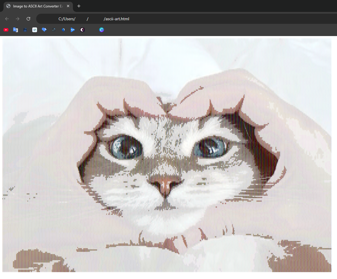 Screenshot 10 for Image to ASCII Art Converter