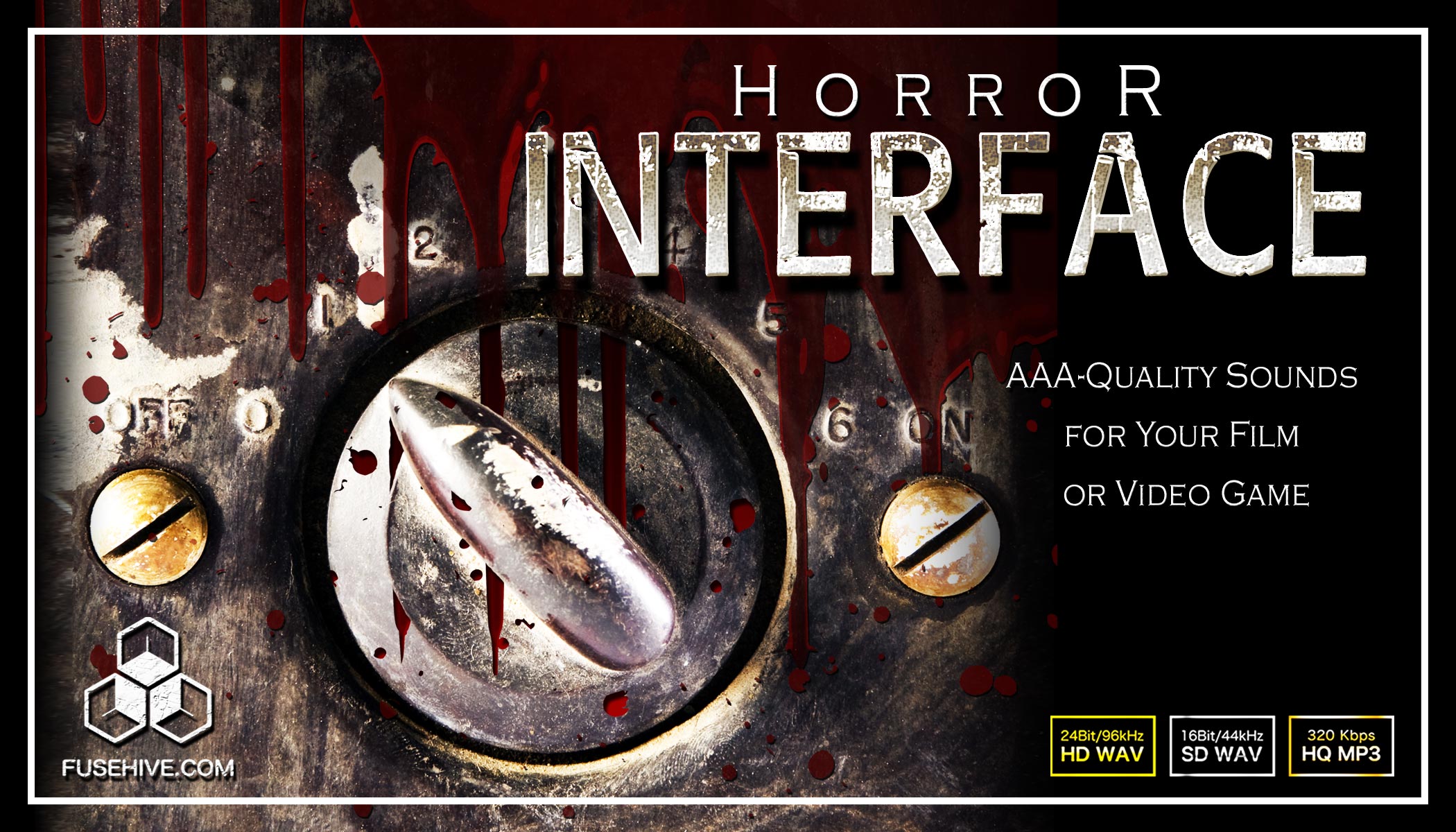 HORROR USER INTERFACE SOUND EFFECTS LIBRARY Spooky Creepy Evil UI