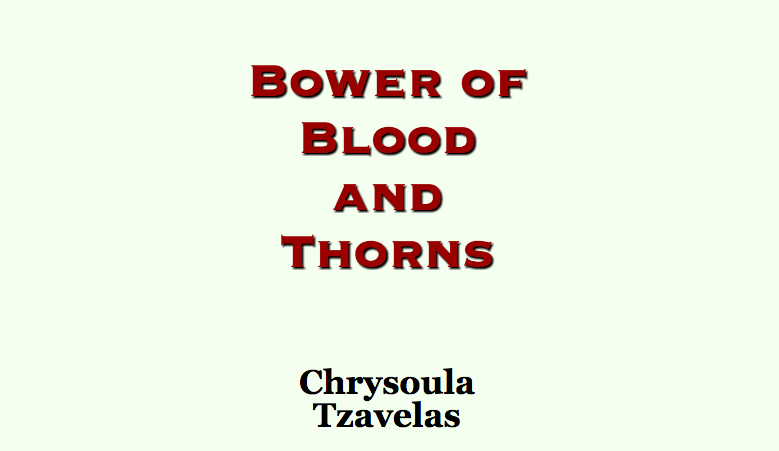Cover image for Bower of Blood and Thorns
