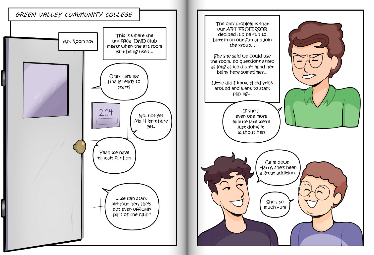 Screenshot 2 for [Comic] Stop Interrupting Our Dnd Sessions!