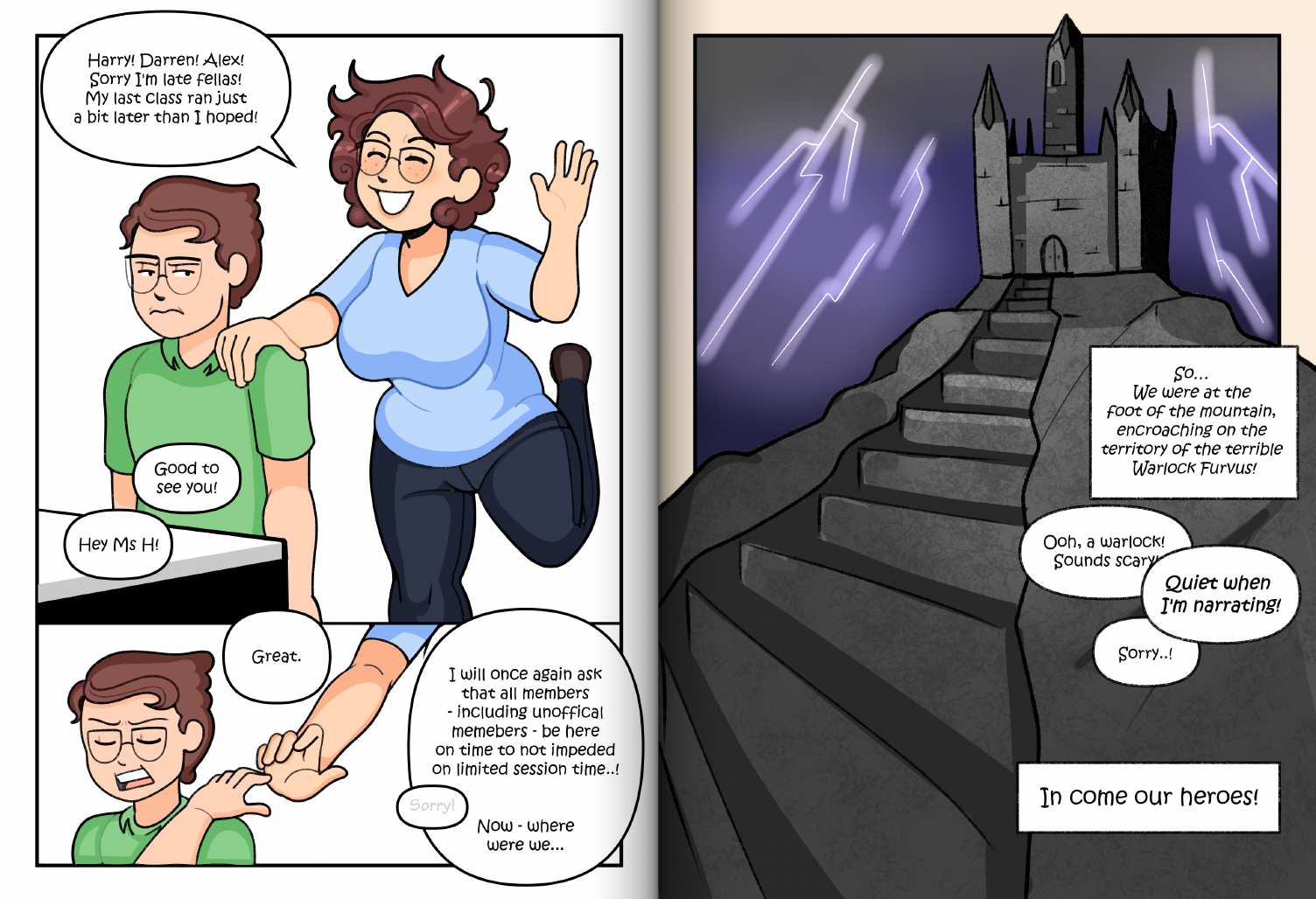 Screenshot 3 for [Comic] Stop Interrupting Our Dnd Sessions!