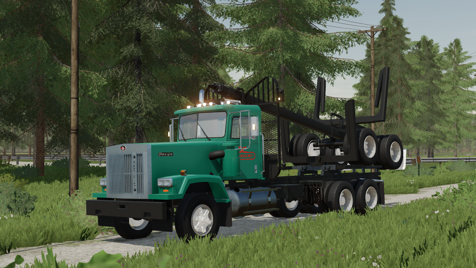 Screenshot 2 for FS22 '70s-90's Pacific P500 Truck Pack