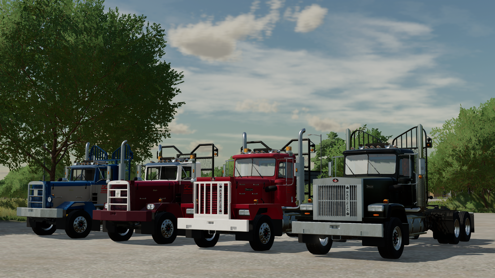 Screenshot 4 for FS22 '70s-90's Pacific P500 Truck Pack