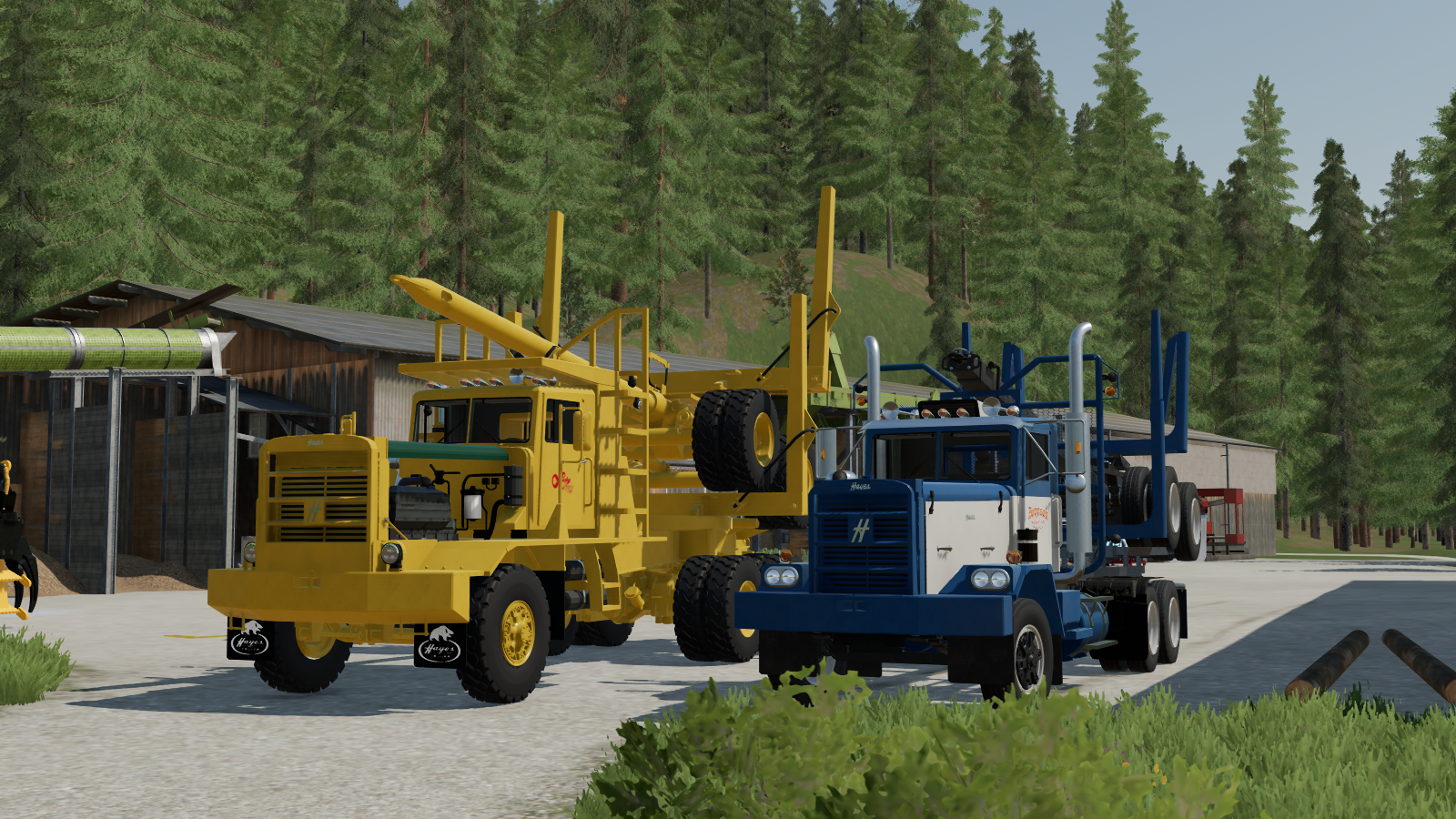 Screenshot 3 for FS22 '60s-'70s Hayes HD Truck Pack