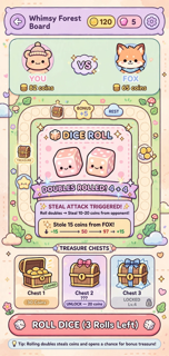 Screenshot 2 for Steal & Build: Unlimited Cozy Dice