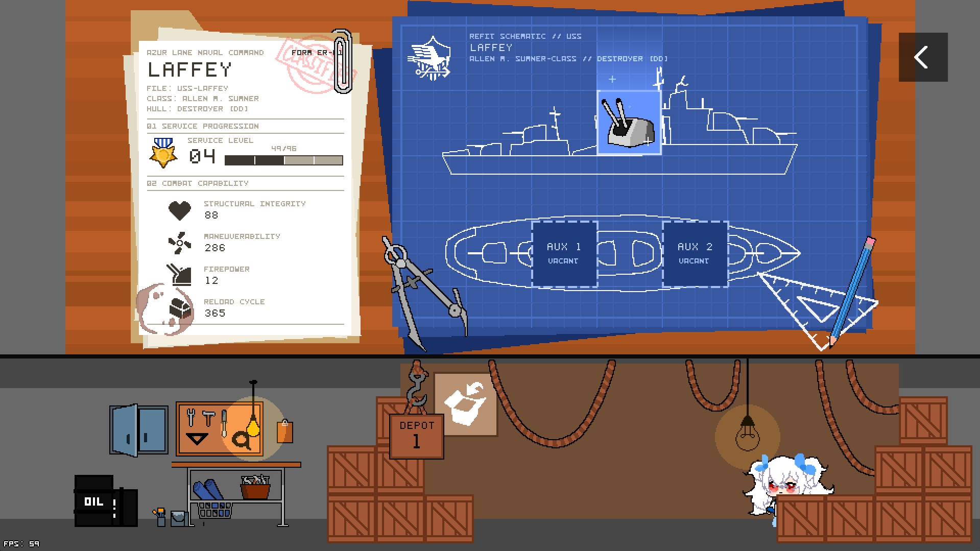 Screenshot 3 for Azur Lane RPG