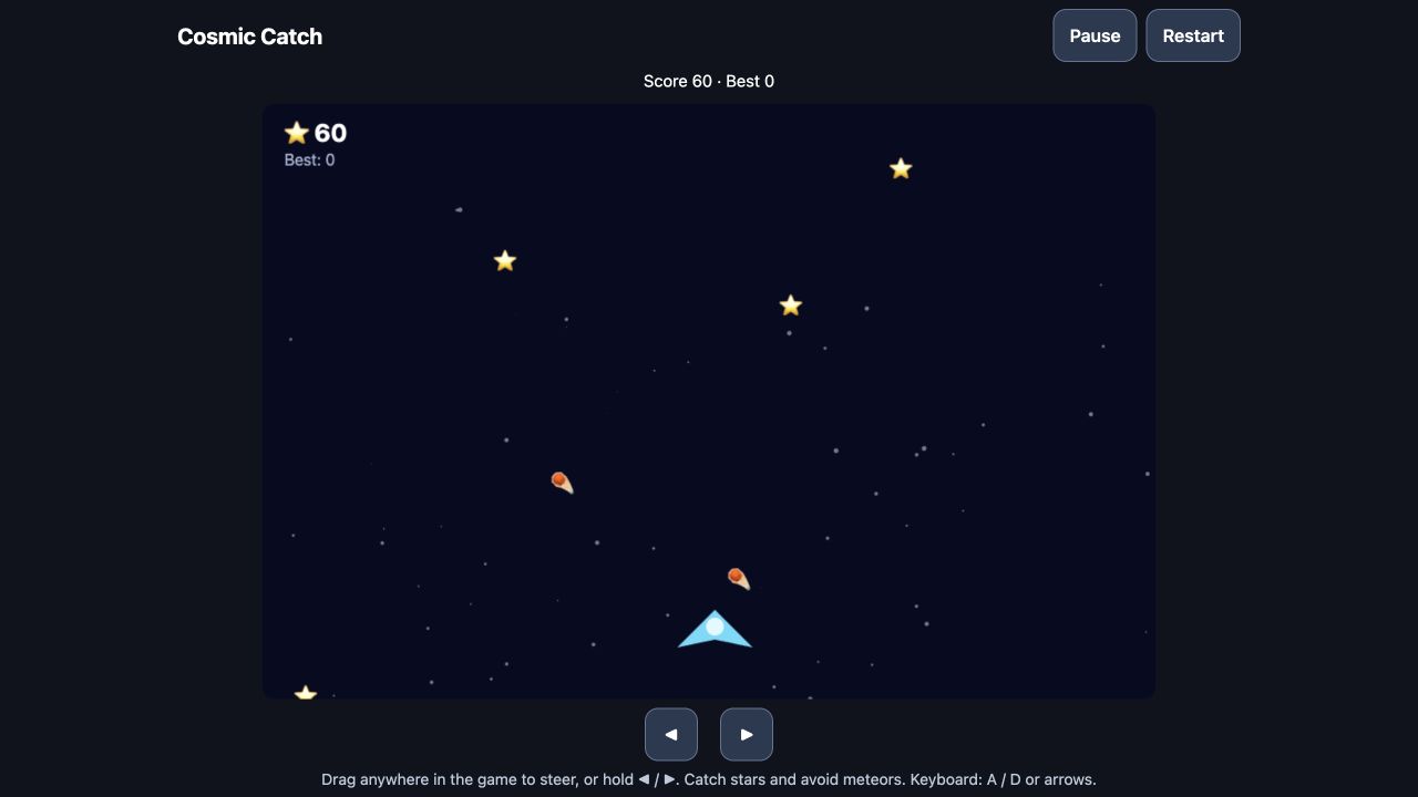 Screenshot 3 for Cosmic Catch