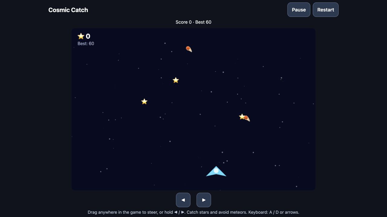 Screenshot 4 for Cosmic Catch