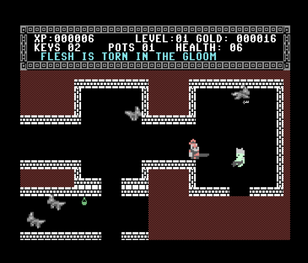 Screenshot 4 for Black Cave (Commodore 64)