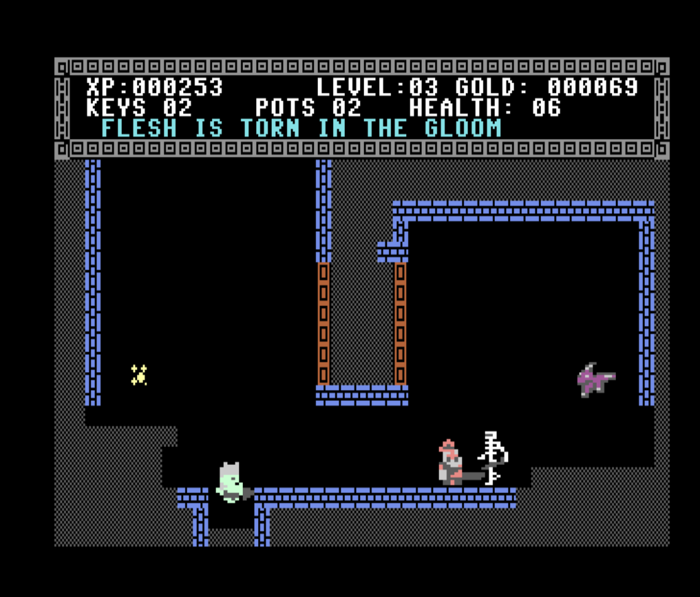 Screenshot 9 for Black Cave (Commodore 64)