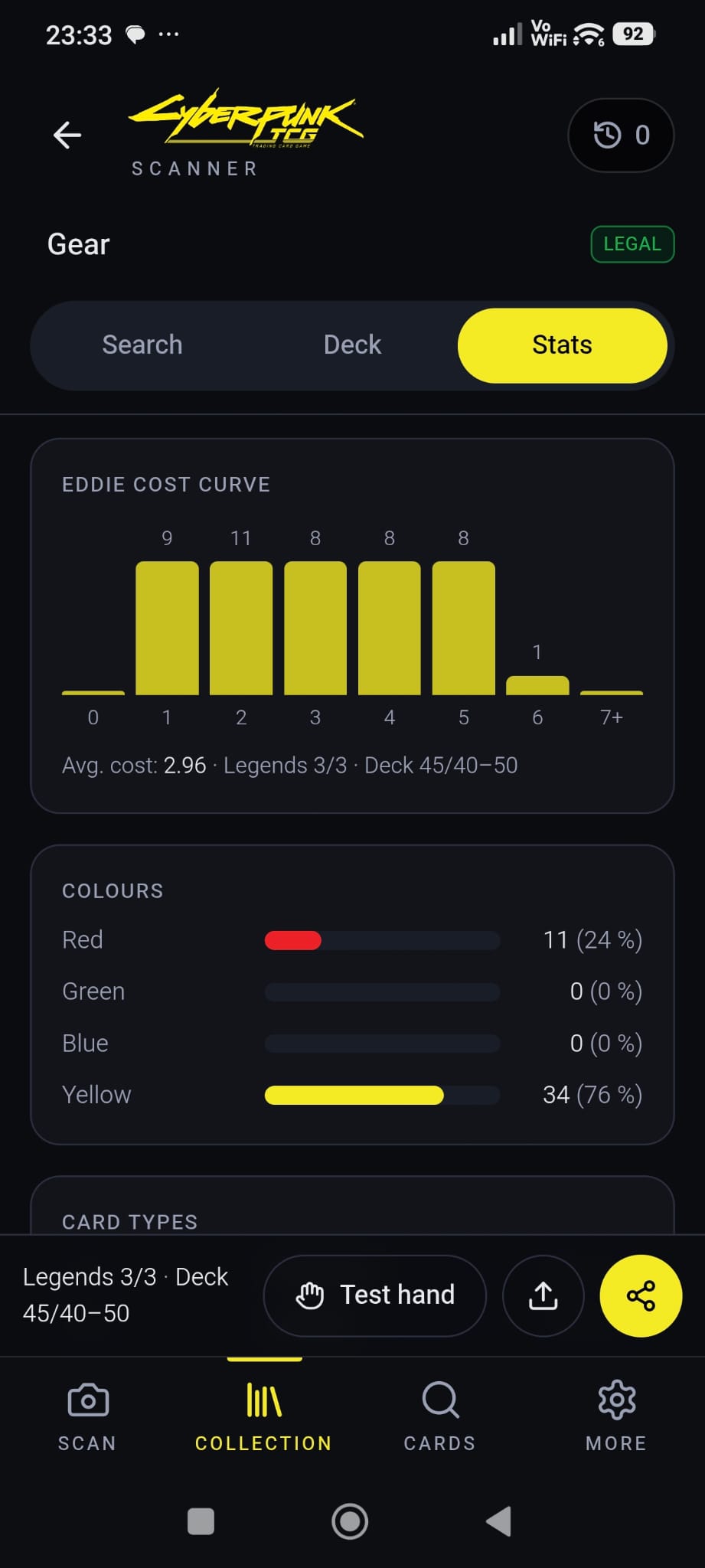 Screenshot 9 for Cyberpunk TCG - Scanner App