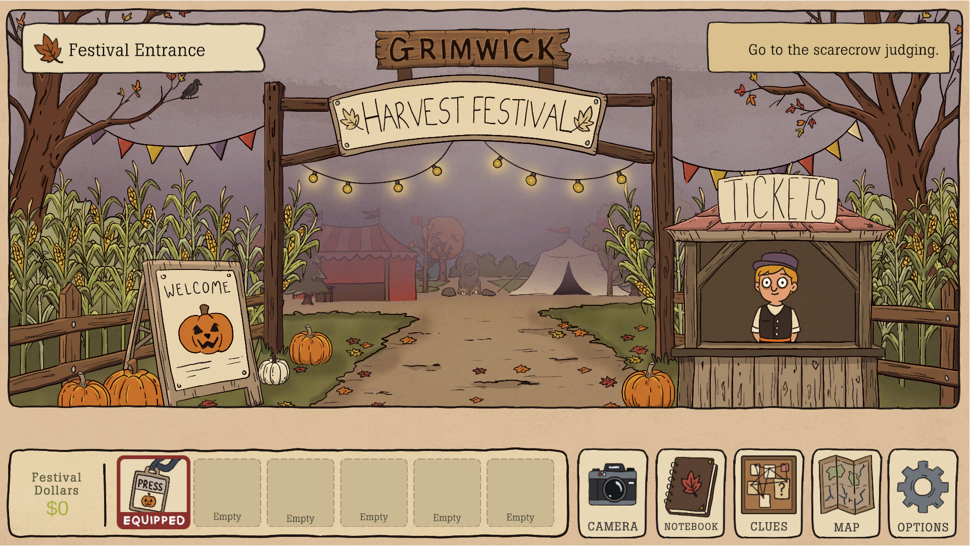 Screenshot 2 for No Murders in Grimwick