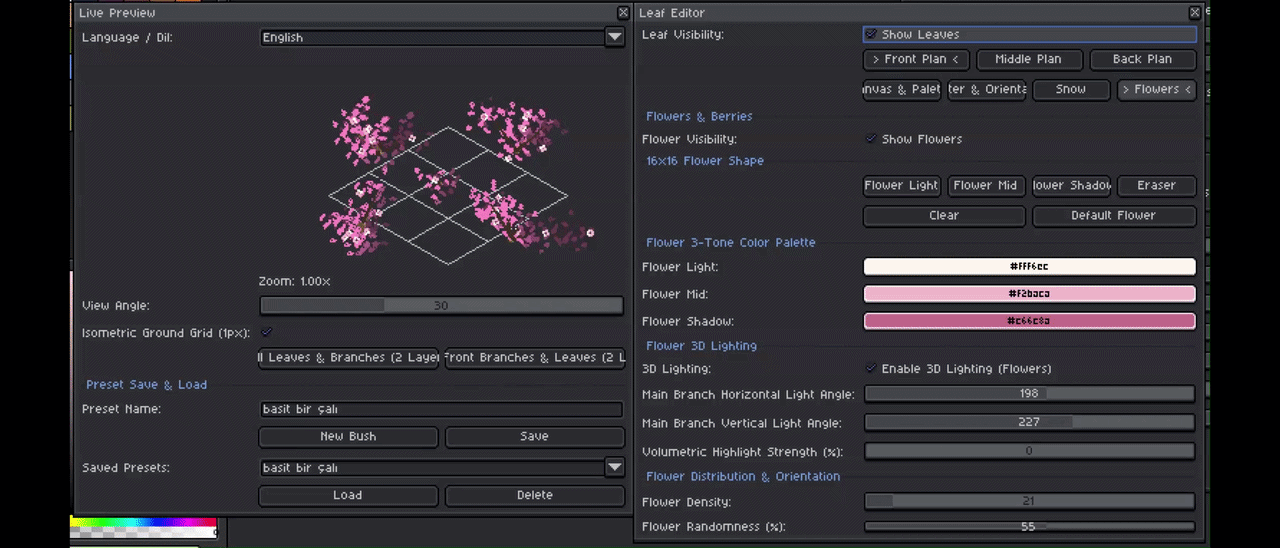 Screenshot 6 for Isometric Bush Generator for Aseprite