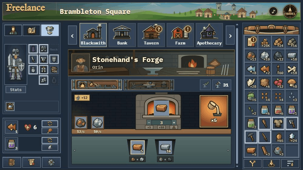 Screenshot 4 for Idle Freelance