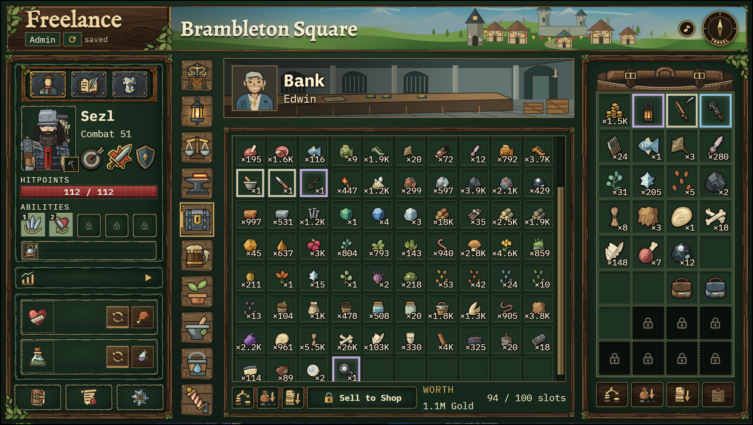 Screenshot of Idle Freelance