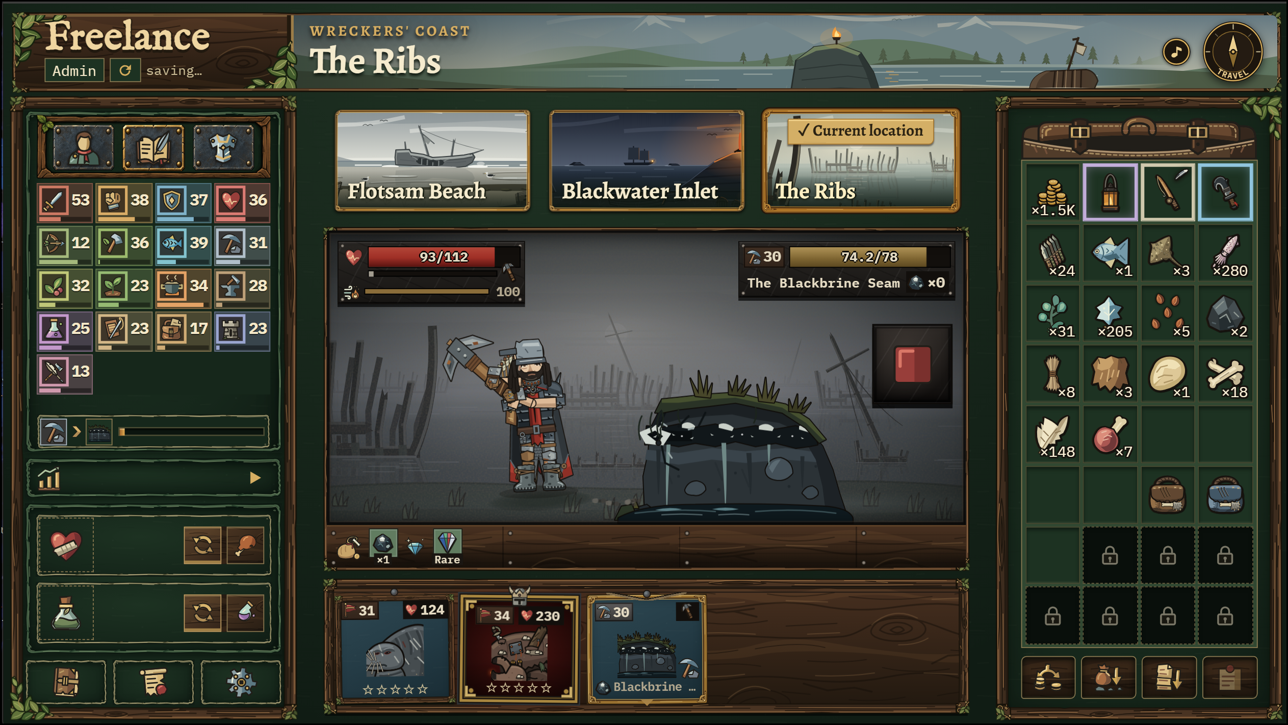 Screenshot of Idle Freelance