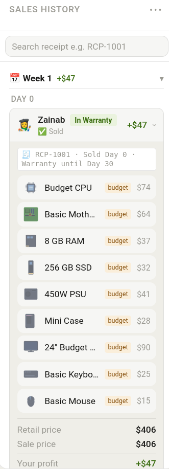 Screenshot 4 for PC Parts Emporium