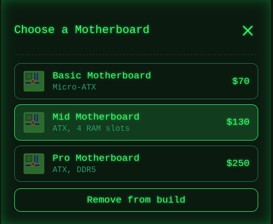 Screenshot 2 for PC Parts Emporium