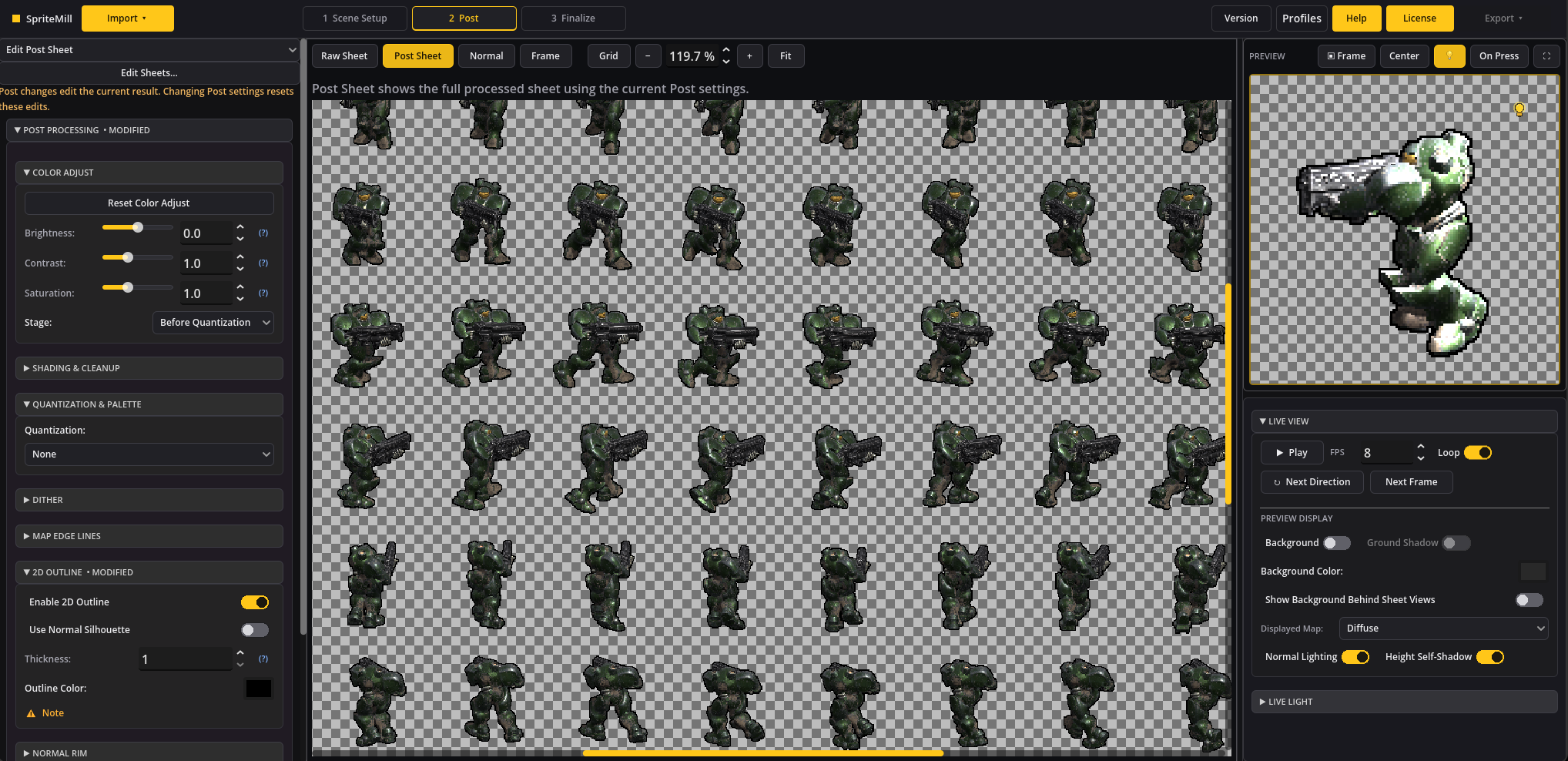 Screenshot 3 for SpriteMill