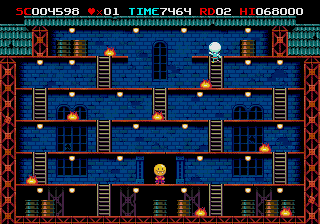 Screenshot 4 for Mega Darkula Demo (Megadrive / Genesis 16 bits)