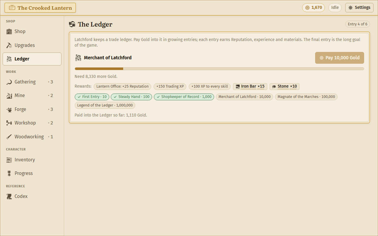 Screenshot 2 for Idle Fantasy Shop