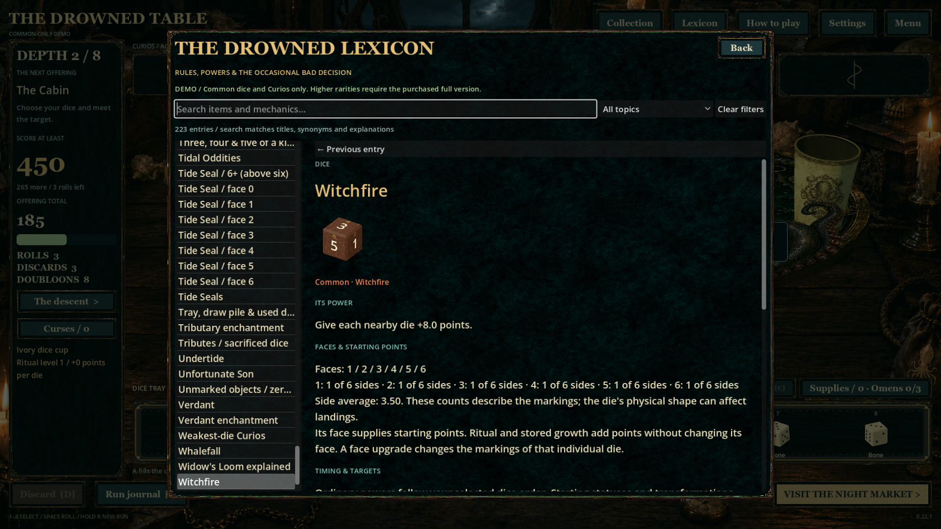 Screenshot 4 for The Drowned Table — Free Demo