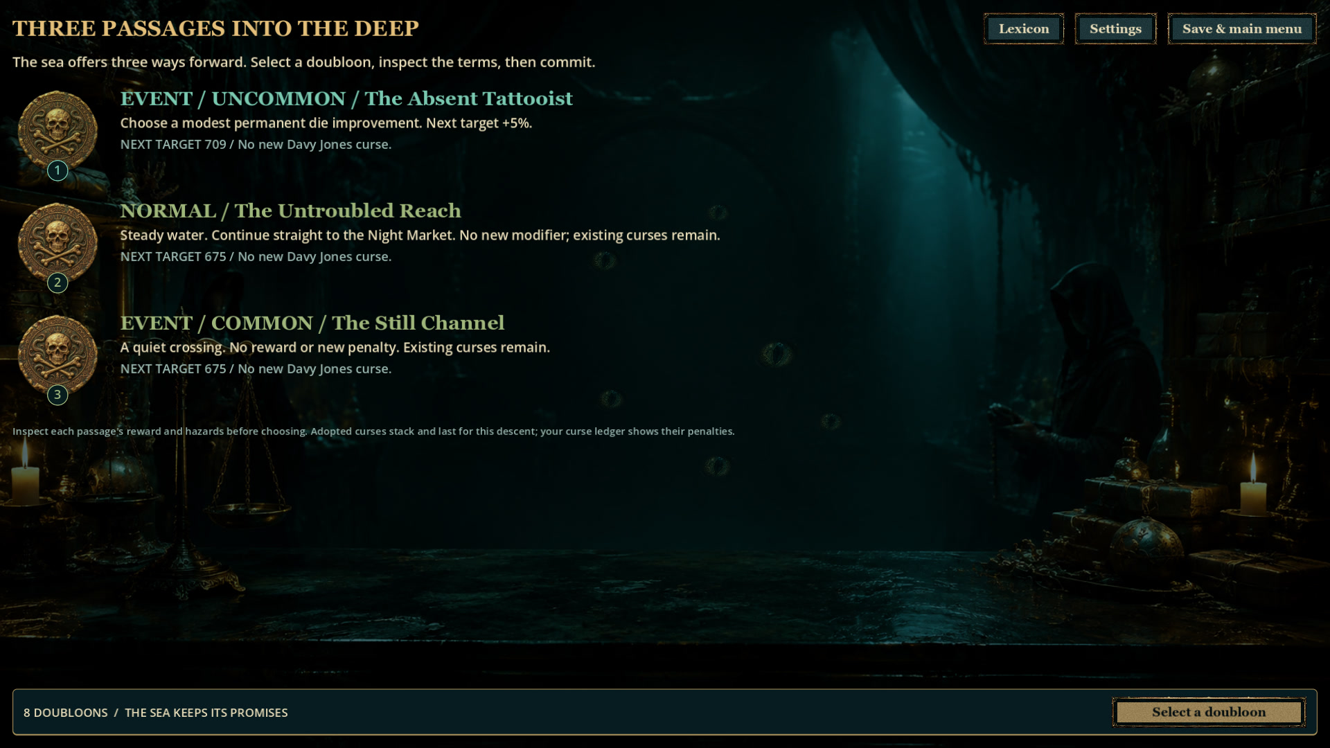 Screenshot 3 for The Drowned Table — Free Demo