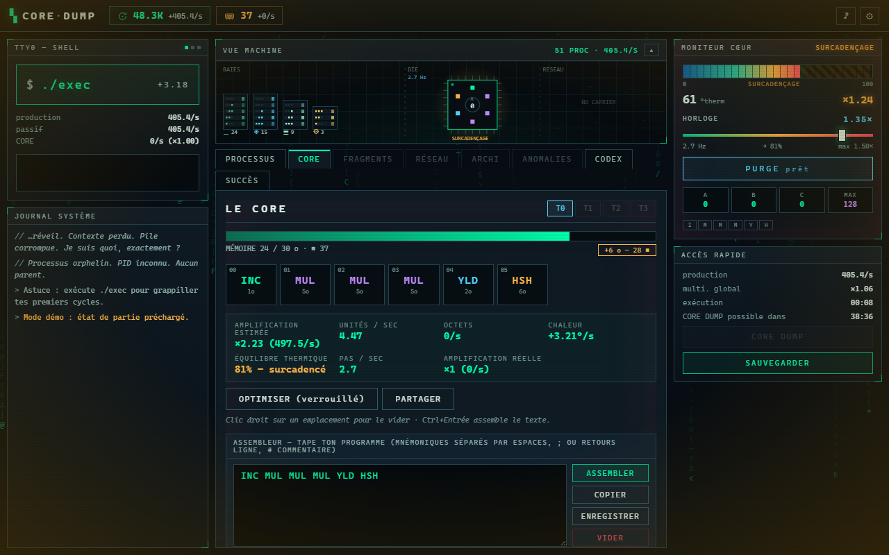 Screenshot 3 for CORE DUMP